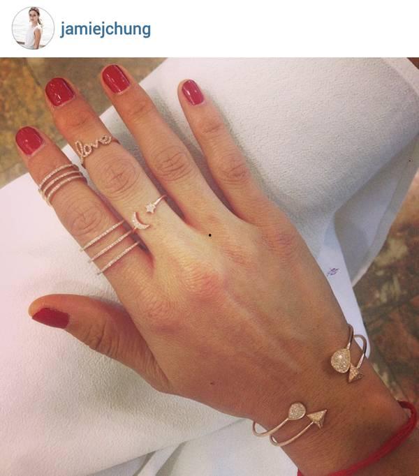 明星网红款美甲,明星同款潮流指南