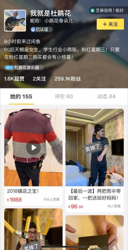 明星网红闲鱼号,明星效应下的二手交易新潮流